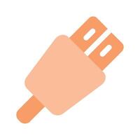 A USB cable for connecting digital devices and transferring data vector