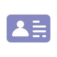Have a look at this amazing icon of id card in trendy style vector