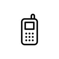 Beautifully designed icon of mobile phone in trendy style vector