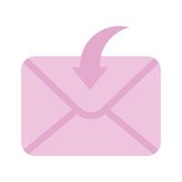 An envelope representing email communication and message sending vector