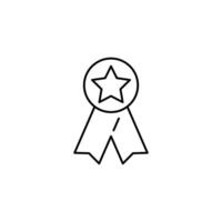 guarantee thin outline icon design good for web or mobile app vector