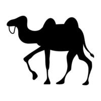 camel silhouette design illustration vector