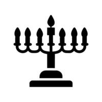 menorah icon design vector