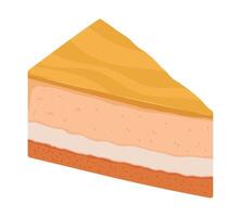 cake slice icon vector