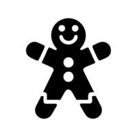 gingerbread icon illustration vector