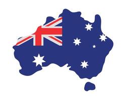 australia map illustration isolated vector