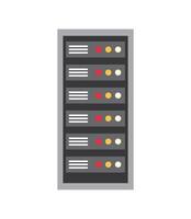 database server tower illustration vector