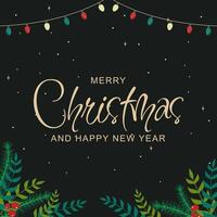 Christmas holiday background design vector