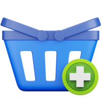 Add Item 3D Illustration png