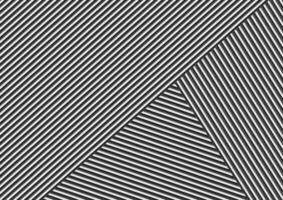 Black and white stripes abstract tech minimal background vector