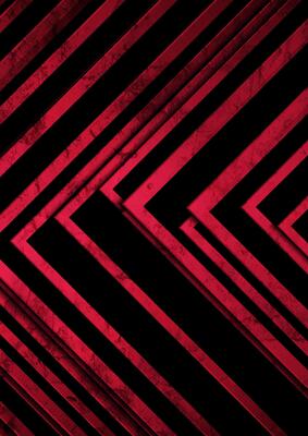 Dark red grunge stripes abstract geometric tech background