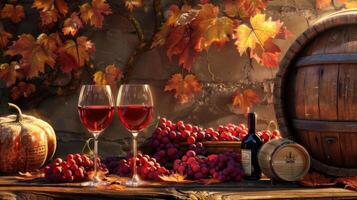 Wine and Harvest Festival Background photo