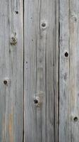 Weathered wooden planks showcasing natural textures, patterns, and colors in rustic environment photo