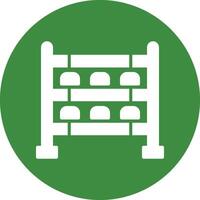 Shoe rack Icon Design vector