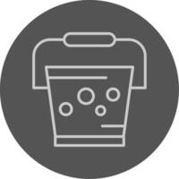 Bucket Icon Design vector