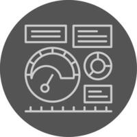 KPI Icon Design Symbol vector