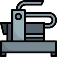 A machine with a handle on it vector