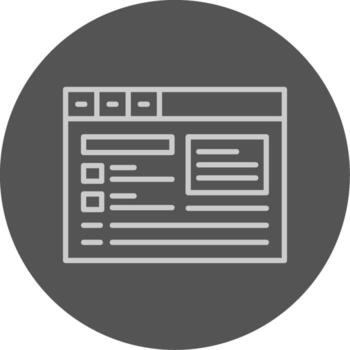 Schema markup Icon Design Symbol vector