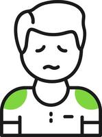 Trepidation Icon Design Symbol vector