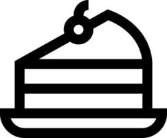 Cake illustration design vector