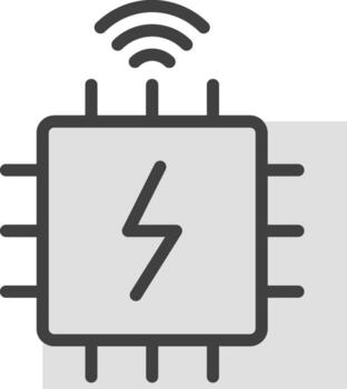 A black and white icon of a wifi signal and a wifi symbol vector