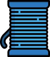 A spool of thread on a white background vector
