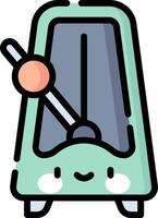 A cartoon machine with a handle and a handle vector