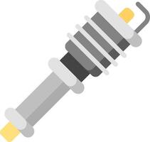 A spark plug icon on a white background vector