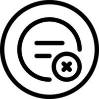 A black and white icon of a circle with a cross in it vector