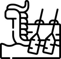 A black and white illustration of a boat with a dragon on it vector