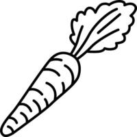 Carrot coloring pages free printable coloring pages vector