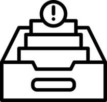 A box with a stack of boxes and a sign on it vector