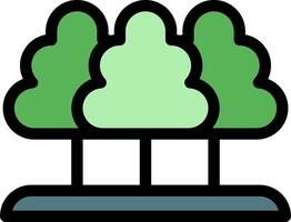 Forest icon illustration vector