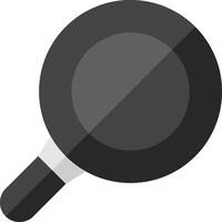 A frying pan icon on a white background vector