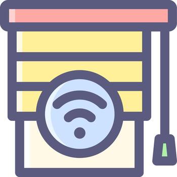 A wifi router icon on a white background vector