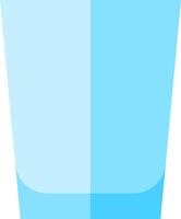 A blue cup with a white background vector