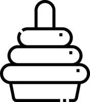 Ice cream cone icon vector
