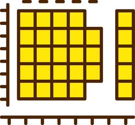 Heatmap Icon Design Symbol