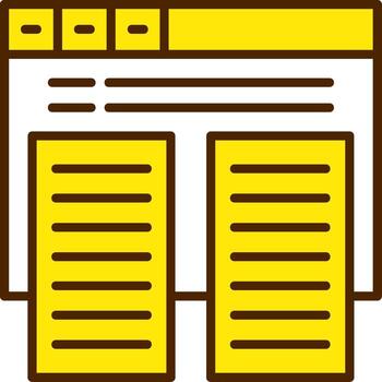 Duplicate content Icon Design Symbol vector