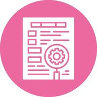 Keyword optimization Icon Design Symbol vector