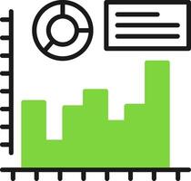 Histogram Icon Design Symbol vector
