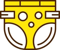 Diaper Icon Design vector