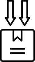 Import Icon Design Symbol vector