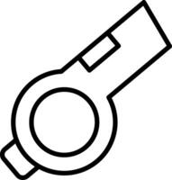 Whistle Icon Design Symbol vector