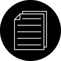 Paper Icon Design Symbol vector