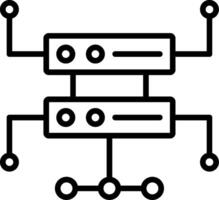 Hosting Icon Design Symbol vector