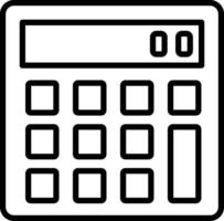 Calculator Icon Design Symbol vector