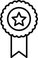 Ribbon Icon Design Symbol vector