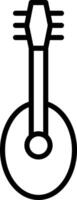Lute Icon Design Symbol vector