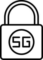 Lock Icon Design Symbol vector
